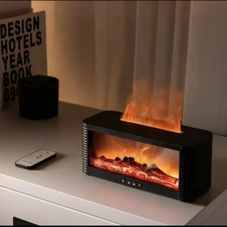 ✅دستگاه بخور سرد مدل  با طراحی شومینه‌